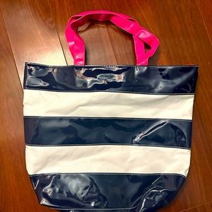 ESTEE LAUDER striped tote bag ✨